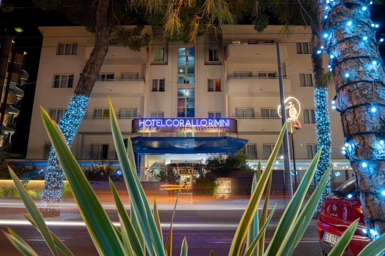 Hotel Corallo ريميني المظهر الخارجي الصورة